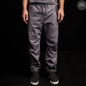 James Perse Size 1 Parachute Flight Pant Grey Worn 4x